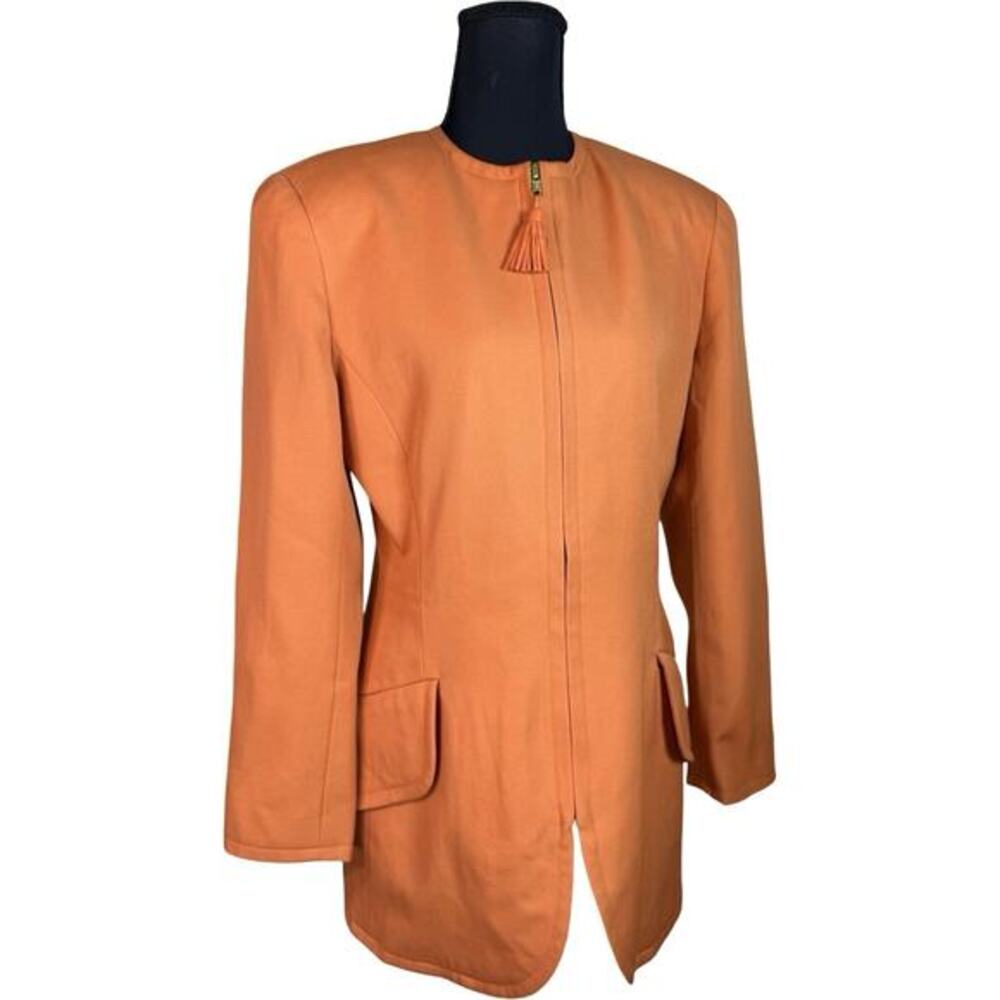 Vintage Fitted Hourglass shape Blazer Sz 6 Ann Taylor